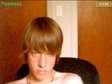 Teen With Find Hair jerking it on webcam